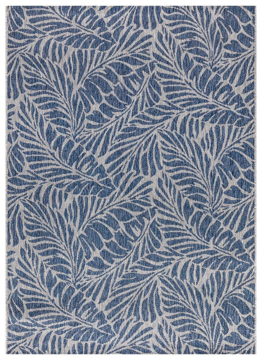 Terrace Outdoor Rugs, Rainforest Navy