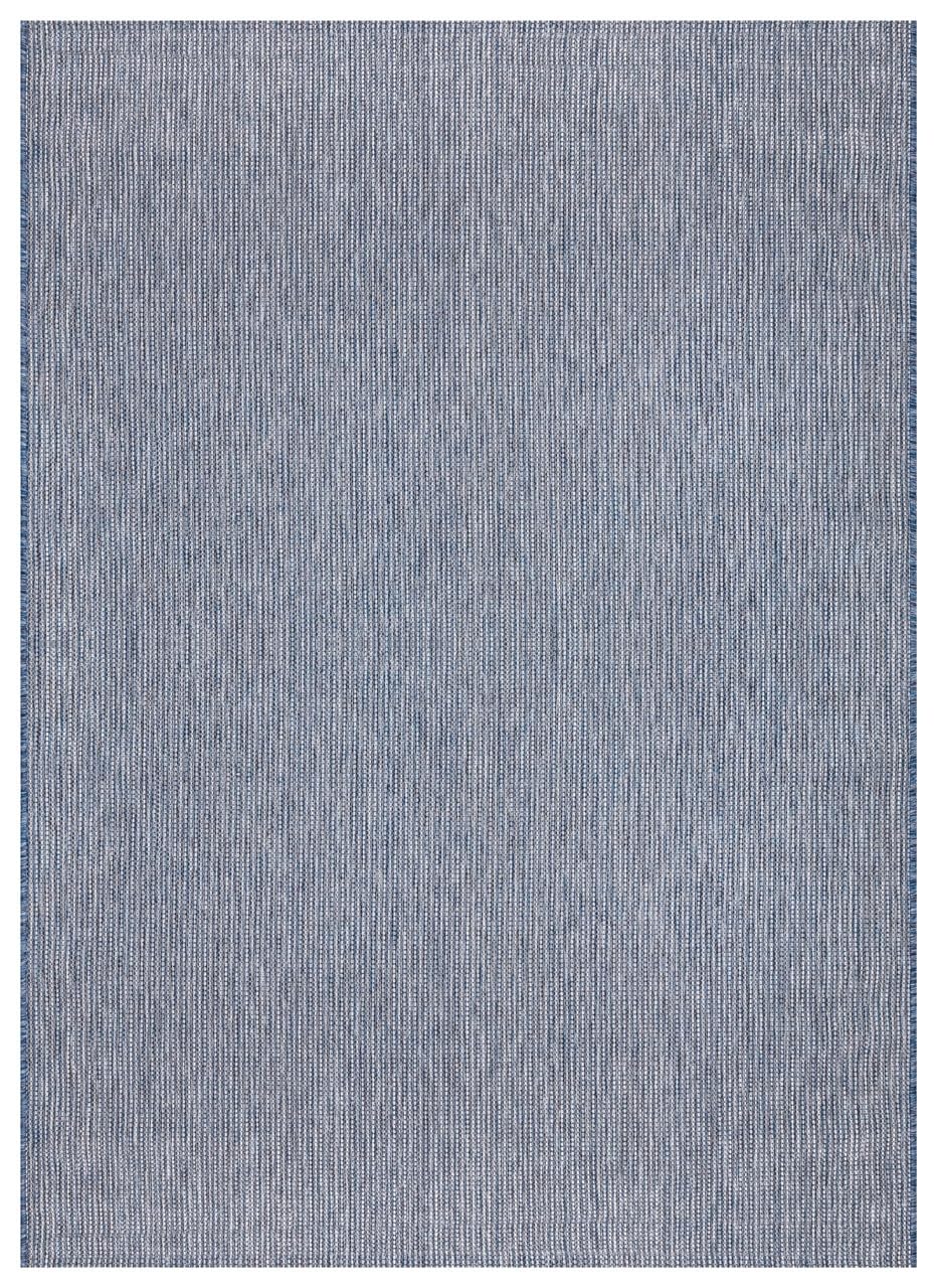 Terrace Outdoor Rugs, Solid Navy