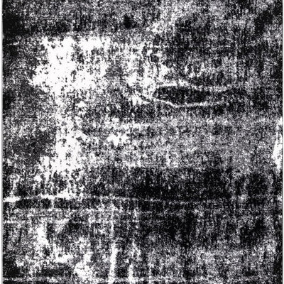Elite Indoor Rugs, Abstract Black