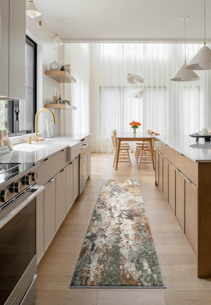 Elite Indoor Rugs, Skies Green