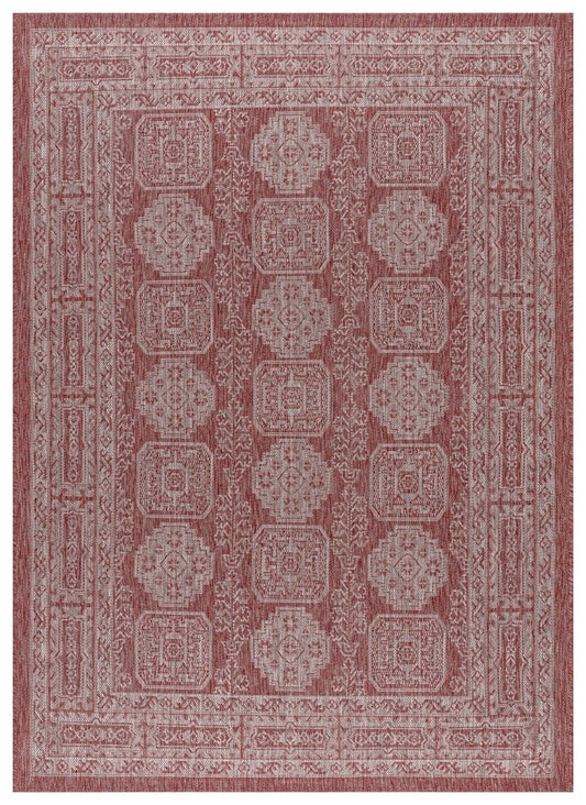 Terrace Outdoor Rugs, Trend Red