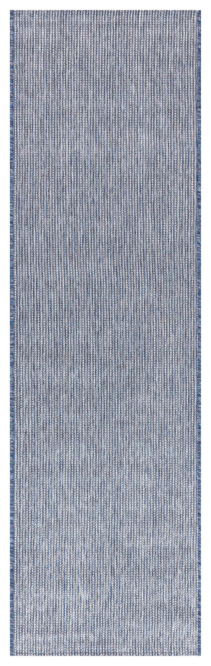 Terrace Outdoor Rugs, Solid Navy