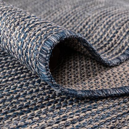 Terrace Outdoor Rugs, Solid Navy