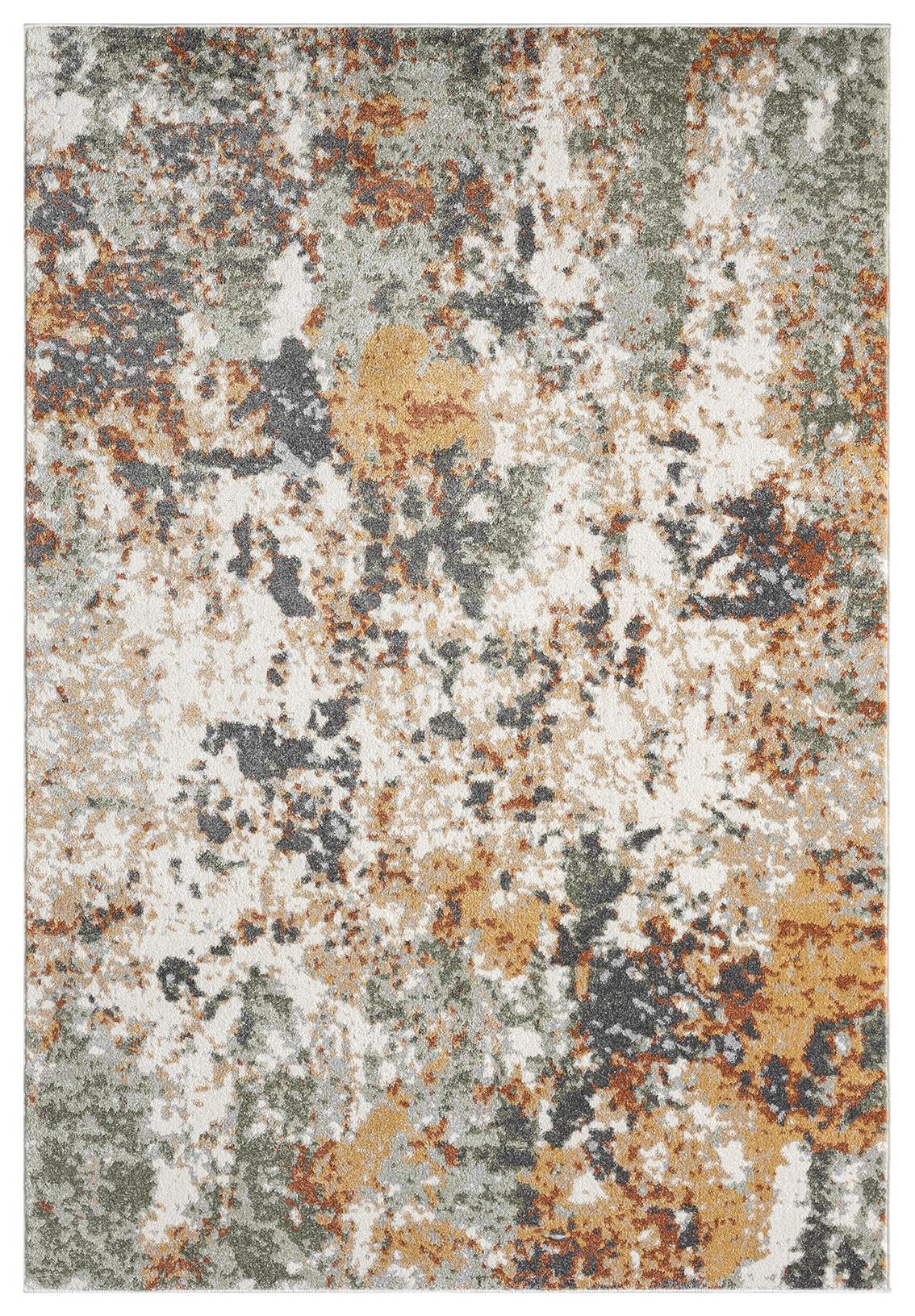 Sage Green Watercolor Area Rug | Modern Abstract Rug – Keen Home Design