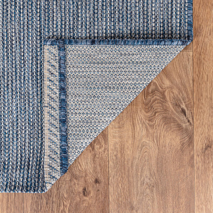 Terrace Outdoor Rugs, Solid Navy